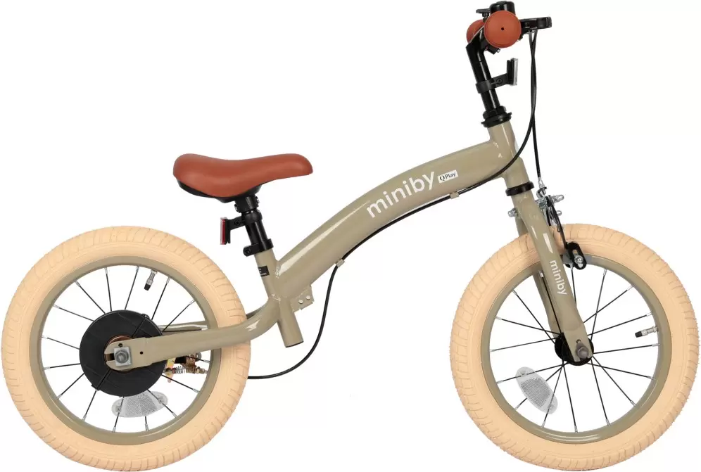 Беговел QPlay CB01 MiniBy (светло-оливковый/зеленый) фото