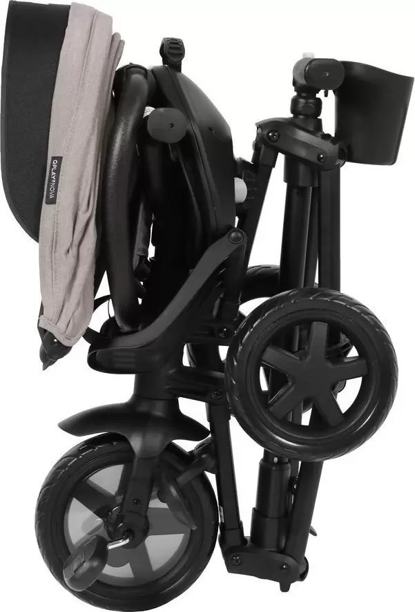 Детский велосипед QPlay Nova 649362 (серый) фото