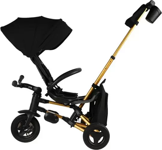 Велосипед детский QPlay Rider Sl S700-17 (черный/золото) фото