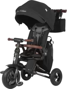 Детский велосипед QPlay S702 Nova Deluxe Black (Lux/Black) фото