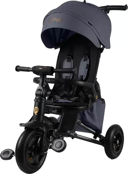QPlay S702 Rider Max Grey (Oxford/Graphite)