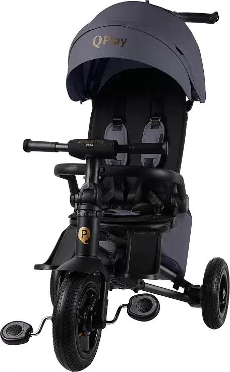 Детский велосипед QPlay S702 Rider Max Grey (Oxford/Graphite) фото