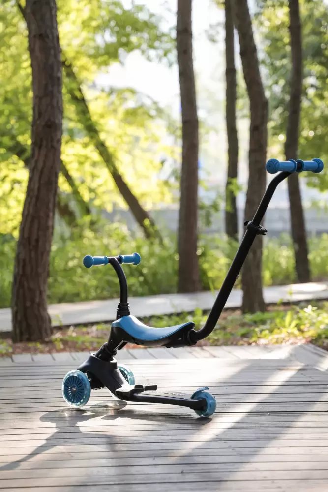 Детский самокат Qplay Sema Evo ST-005 Blue фото