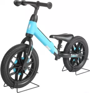 Беговел Qplay Spark Balance Bike SP1B цвет голубой (светящиеся колеса) фото