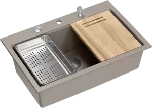 Кухонная мойка Quadron HQM7650U4_BS фото