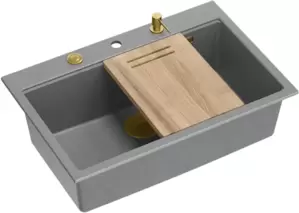 Кухонная мойка Quadron HQM7650U5PVDG1 фото