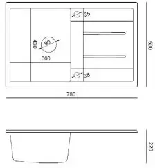 Кухонная мойка Quadron Morgan HB8203U8BSP2O фото