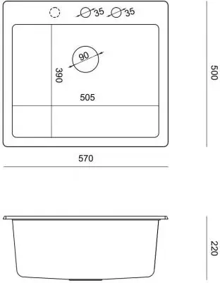 Кухонная мойка Quadron Morgan HB8304U5C1P2O фото