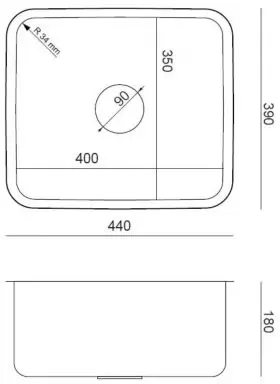 Кухонная мойка Quadron Patric KS1U4035PVDG1G1 фото
