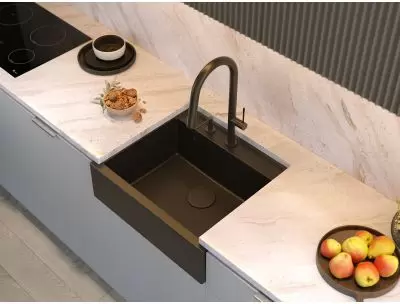 Кухонная мойка Quadron Bill HCQB6054U1PVDG1 фото