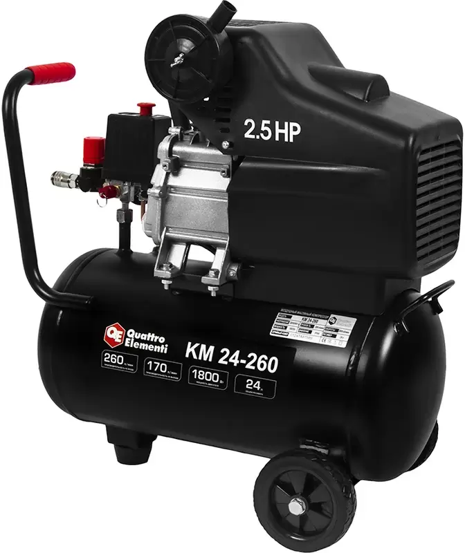 Компрессор Quattro Elementi KM 24-260 фото 2