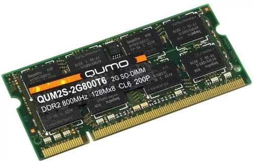 Модуль памяти Qumo 2GB DDR2 SO-DIMM PC2-6400 QUM2S-2G800T6 фото