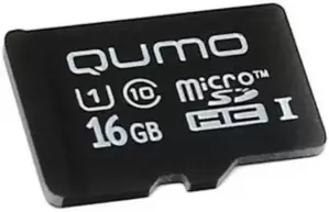 Карта памяти QUMO microSDHC (UHS-1) 16GB (QM16GMICSDHC10U1) фото