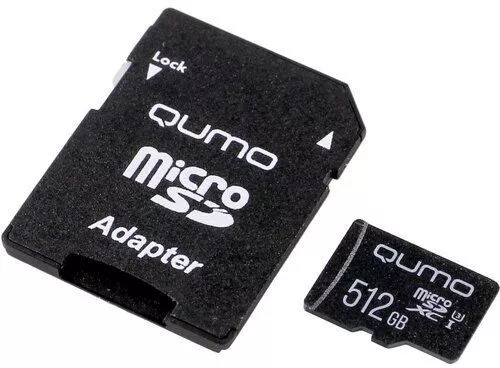 Qumo microSDXC 512GB (QM512GMICSDXC10U3)