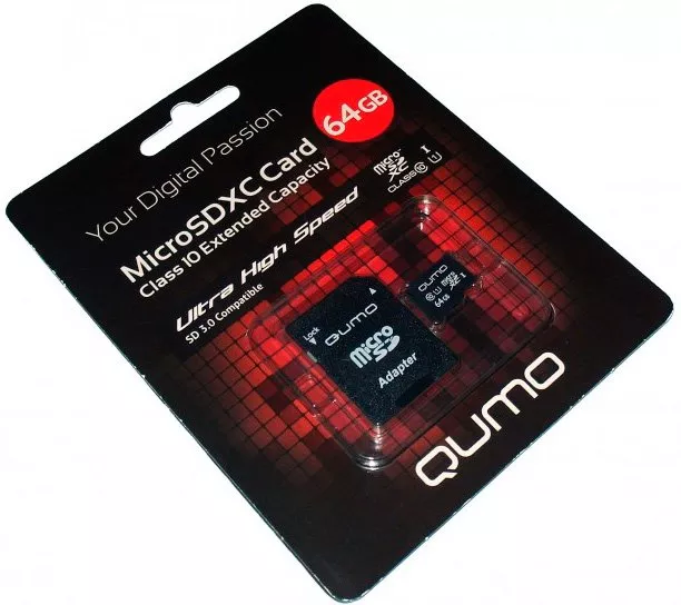 Карта памяти QUMO microSDXC 64Gb (QM64GMICSDXC10U1)  фото 2