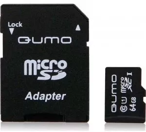 Qumo microSDXC 64Gb (QM64GMICSDXC10U1) 