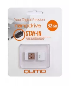 USB-флэш накопитель Qumo NanoDrive 32Gb (QM32GUD-NANO-W) фото