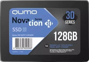 Жесткий диск SSD QUMO Novation 3D TLC 128GB Q3DT-128GPBN фото