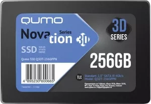 Жесткий диск SSD QUMO Novation 3D TLC 256GB Q3DT-256GPPN фото