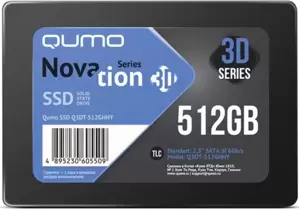 SSD QUMO Novation 3D TLC 512GB Q3DT-512GHHY фото