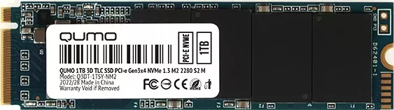SSD QUMO Novation M2 NVMe 1TB Q3DT-1TSY-NM2 фото