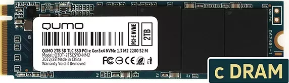 SSD QUMO Novation M2 NVMe 2TB Q3DT-2TSCSYD-NM2 фото