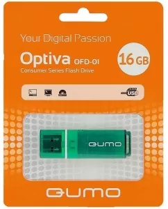 USB Flash QUMO Optiva 01 16GB Green фото