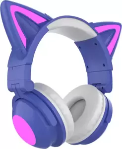 Наушники Qumo Party Cat Mini (фиолетовый) icon