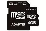 Qumo QM4GMICSDHC4 microSDHC 4Gb class4