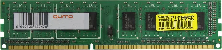 Модуль памяти QUMO QUM3U-4G1600C11 DDR3 PC3-12800 4Gb фото