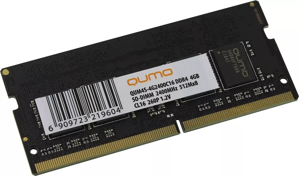 Модуль памяти QUMO QUM4S-4G2400C16 DDR4 PC4-19200 4Gb фото 2