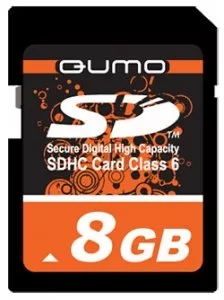 Карта памяти Qumo SDHC Class 6 8Gb фото