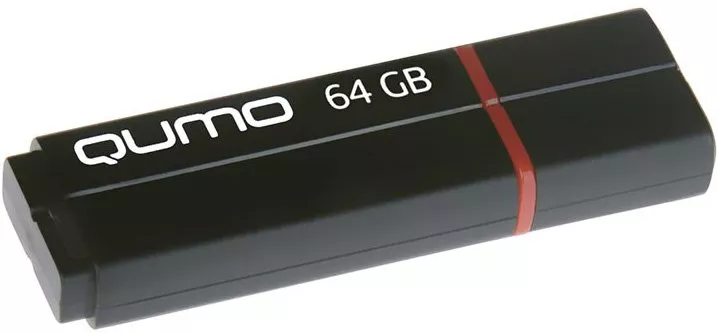 USB-флэш накопитель Qumo Speedster 3.0 64GB (QM64GUD3-SP-black) фото