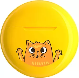 Наушники QUMO Vibe Cat (желтый) фото