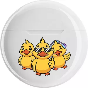 Наушники QUMO Vibe Ducks (белый) фото