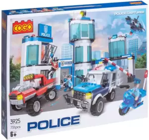 Конструктор Qunxing Toys Полиция 3925