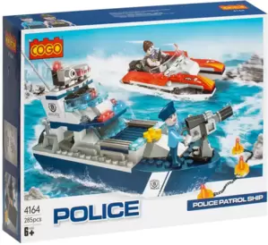 Конструктор Qunxing Toys Полиция 4164
