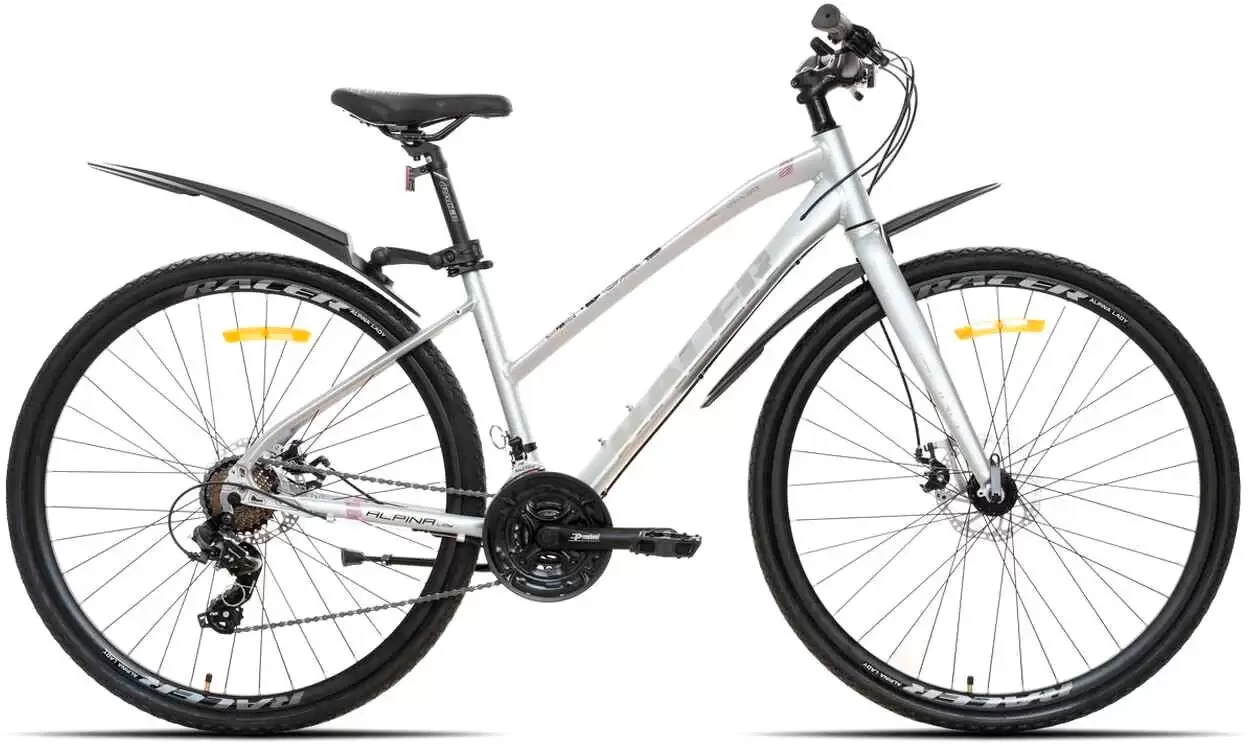 Racer Alpina Lady 28 2025 (серебристый глянец)