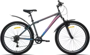 Велосипед Racer Bruno 26 р.16 2025 (серо-розовый матовый)