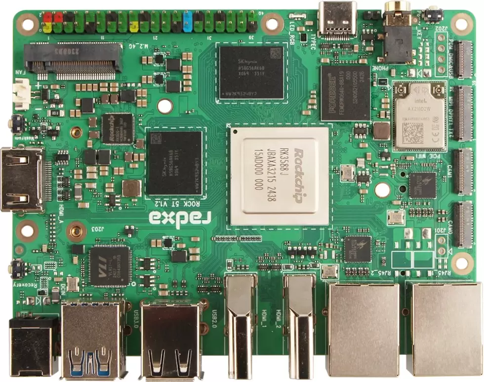 Radxa ROCK 5T 16GB 128GB RS139-D16E128J0P0W16