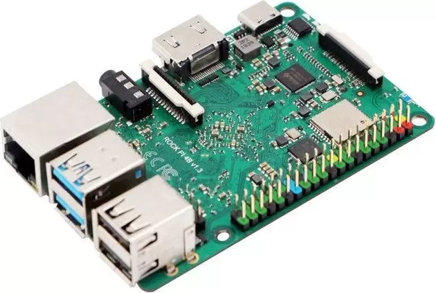 Одноплатный компьютер Radxa ROCK Pi 4 Model A 4GB фото