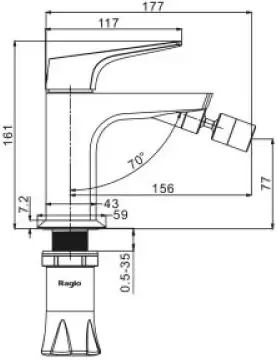 Смеситель Raglo R07.50.33 фото