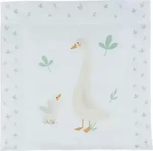 Пеленальный матрас Rant Goose 70х70 с сумкой White