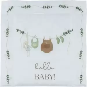 Пеленальный матрас Rant Hello baby с сумкой oxford 70х70, белый