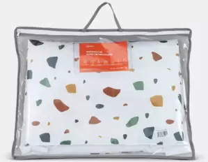 Пеленальный матрас Rant Mosaic / 70х70 с сумкой, oxford, белый