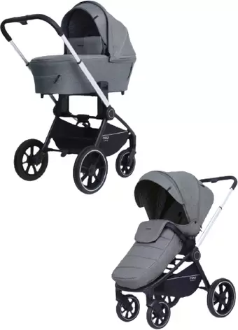 Rant MOWbaby Zoom PU (2 в 1, silver grey)