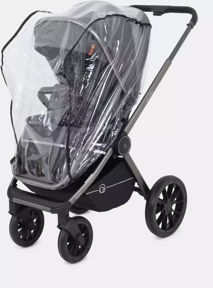 Детская универсальная коляска Rant Falcon RA098 (3 в 1, графит) фото