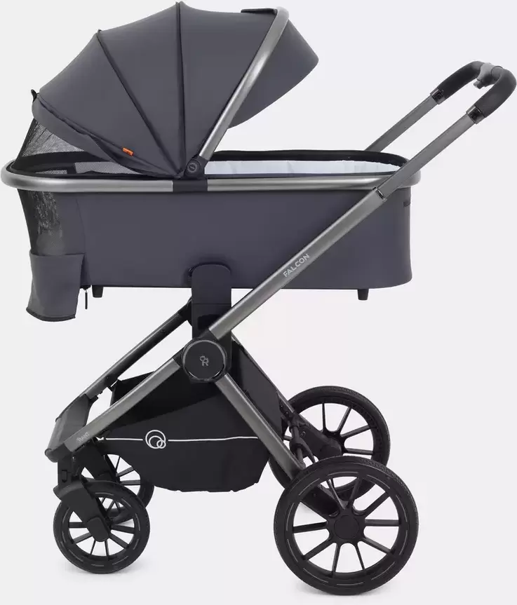 Детская универсальная коляска Rant Falcon RA098 (3 в 1, графит) фото
