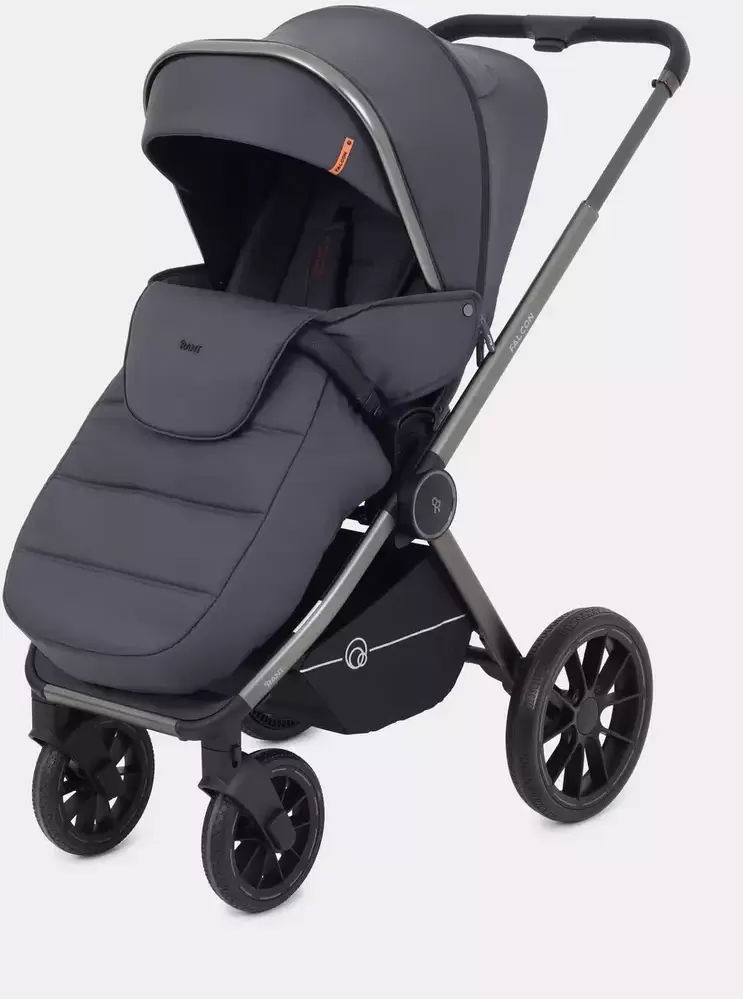 Детская универсальная коляска Rant Falcon RA098 (3 в 1, графит) фото