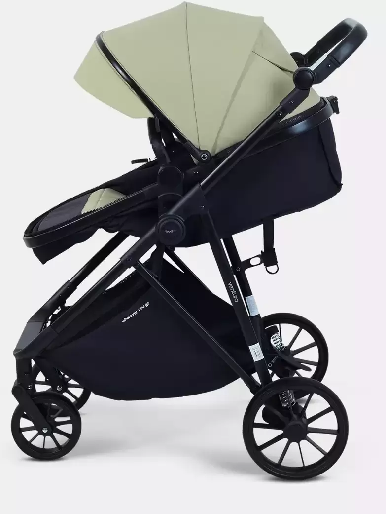 Детская универсальная коляска Rant Ventura 2 в 1 / RA165 (зеленый) фото